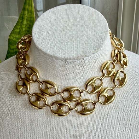 10 karat gold, mariner, chain necklace - Picture 10 of 16